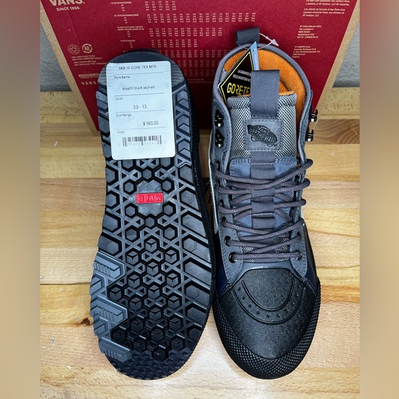 MTE vans Sk8-hi Gore-Tex Snow boots insulated sz. Mens 8 womens 9.5 - Picture 6 of 10